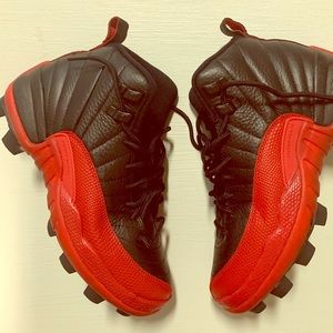CUSTOM Jordan 12 FluGame Cleats